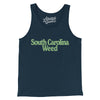 South Carolina Weed Men/Unisex Tank Top-Navy-Allegiant Goods Co. Vintage Sports Apparel