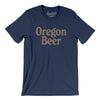 Oregon Beer Men/Unisex T-Shirt-Navy-Allegiant Goods Co. Vintage Sports Apparel