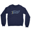 Tampa Bay Pennant Midweight French Terry Crewneck Sweatshirt-Navy-Allegiant Goods Co. Vintage Sports Apparel