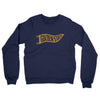 Golden State Pennant Midweight French Terry Crewneck Sweatshirt-Navy-Allegiant Goods Co. Vintage Sports Apparel