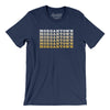 Morgantown Repeat Men/Unisex T-Shirt-Navy-Allegiant Goods Co. Vintage Sports Apparel