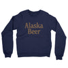 Alaska Beer Midweight French Terry Crewneck Sweatshirt-Navy-Allegiant Goods Co. Vintage Sports Apparel