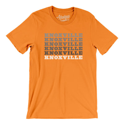 Knoxville Repeat Men/Unisex T-Shirt-Orange-Allegiant Goods Co. Vintage Sports Apparel