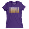 Minneapolis Repeat Women's T-Shirt-Purple Rush-Allegiant Goods Co. Vintage Sports Apparel