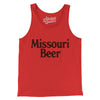 Missouri Beer Men/Unisex Tank Top-Red-Allegiant Goods Co. Vintage Sports Apparel