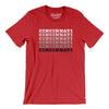 Cincinnati Repeat Men/Unisex T-Shirt-Red-Allegiant Goods Co. Vintage Sports Apparel