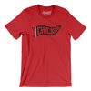 Chicago Pennant Men/Unisex T-Shirt-Red-Allegiant Goods Co. Vintage Sports Apparel