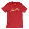 Kansas City Mo Overprinted Men/Unisex T-Shirt-Red-Allegiant Goods Co. Vintage Sports Apparel