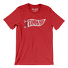 Tampa Bay Pennant Men/Unisex T-Shirt-Red-Allegiant Goods Co. Vintage Sports Apparel