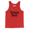 Tampa Beer Men/Unisex Tank Top-Red-Allegiant Goods Co. Vintage Sports Apparel