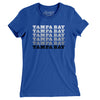 Tampa Bay Repeat Women's T-Shirt-Royal-Allegiant Goods Co. Vintage Sports Apparel