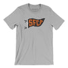 Sfca Pennant Men/Unisex T-Shirt-Silver-Allegiant Goods Co. Vintage Sports Apparel