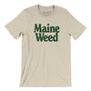 Maine Weed Men/Unisex T-Shirt-Soft Cream-Allegiant Goods Co. Vintage Sports Apparel