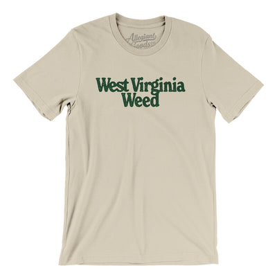 West Virginia Weed Men/Unisex T-Shirt-Soft Cream-Allegiant Goods Co. Vintage Sports Apparel