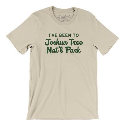 I've Been To Joshua Tree National Park Men/Unisex T-Shirt-Soft Cream-Allegiant Goods Co. Vintage Sports Apparel