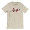 Atlanta Ga Overprinted Men/Unisex T-Shirt-Soft Cream-Allegiant Goods Co. Vintage Sports Apparel