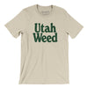 Utah Weed Men/Unisex T-Shirt-Soft Cream-Allegiant Goods Co. Vintage Sports Apparel