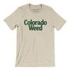 Colorado Weed Men/Unisex T-Shirt-Soft Cream-Allegiant Goods Co. Vintage Sports Apparel