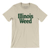 Illinois Weed Men/Unisex T-Shirt-Soft Cream-Allegiant Goods Co. Vintage Sports Apparel