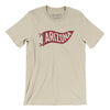 Arizona Pennant Men/Unisex T-Shirt-Soft Cream-Allegiant Goods Co. Vintage Sports Apparel