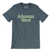 Arkansas Weed Men/Unisex T-Shirt-Steel Blue-Allegiant Goods Co. Vintage Sports Apparel