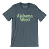 Alabama Weed Men/Unisex T-Shirt-Steel Blue-Allegiant Goods Co. Vintage Sports Apparel