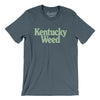 Kentucky Weed Men/Unisex T-Shirt-Steel Blue-Allegiant Goods Co. Vintage Sports Apparel