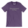 Sacramento's Number 1 Fan Men/Unisex T-Shirt-Team Purple-Allegiant Goods Co. Vintage Sports Apparel