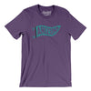 Arizona Pennant Men/Unisex T-Shirt-Team Purple-Allegiant Goods Co. Vintage Sports Apparel