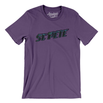 St. Pete Connect Men/Unisex T-Shirt-Team Purple-Allegiant Goods Co. Vintage Sports Apparel