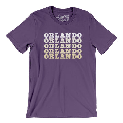 Orlando Repeat Men/Unisex T-Shirt-Team Purple-Allegiant Goods Co. Vintage Sports Apparel