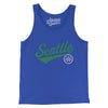 Seattle Vintage Script Men/Unisex Tank Top-True Royal-Allegiant Goods Co. Vintage Sports Apparel