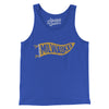 Milwaukee Pennant Men/Unisex Tank Top-True Royal-Allegiant Goods Co. Vintage Sports Apparel