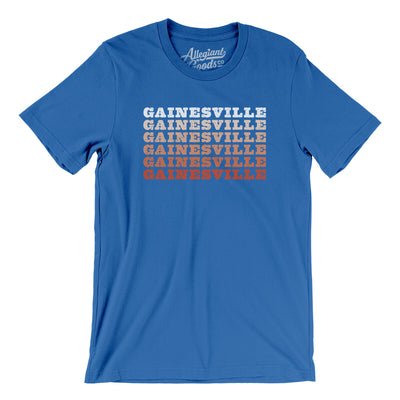 Gainesville Repeat Men/Unisex T-Shirt-True Royal-Allegiant Goods Co. Vintage Sports Apparel