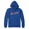 New York Ny Overprinted Hoodie-True Royal-Allegiant Goods Co. Vintage Sports Apparel