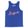 Buffalo Ny Overprinted Men/Unisex Tank Top-True Royal-Allegiant Goods Co. Vintage Sports Apparel