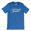 Tampa Bay Pennant Men/Unisex T-Shirt-True Royal-Allegiant Goods Co. Vintage Sports Apparel