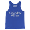 Orlando's Number 1 Fan Men/Unisex Tank Top-True Royal-Allegiant Goods Co. Vintage Sports Apparel