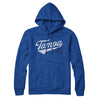 Tampa Vintage Script Hoodie-True Royal-Allegiant Goods Co. Vintage Sports Apparel