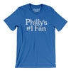 Philly's Number 1 Fan Men/Unisex T-Shirt-True Royal-Allegiant Goods Co. Vintage Sports Apparel