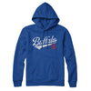 Buffalo Vintage Script Hoodie-True Royal-Allegiant Goods Co. Vintage Sports Apparel