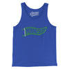 Minnesota Pennant Men/Unisex Tank Top-True Royal-Allegiant Goods Co. Vintage Sports Apparel