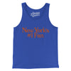 New York's Number 1 Fan Men/Unisex Tank Top-True Royal-Allegiant Goods Co. Vintage Sports Apparel