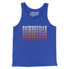 Gainesville Repeat Men/Unisex Tank Top-True Royal-Allegiant Goods Co. Vintage Sports Apparel