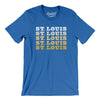 St Louis Repeat Men/Unisex T-Shirt-True Royal-Allegiant Goods Co. Vintage Sports Apparel