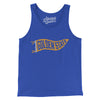 Golden State Pennant Men/Unisex Tank Top-True Royal-Allegiant Goods Co. Vintage Sports Apparel