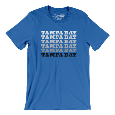 Tampa Bay Repeat Men/Unisex T-Shirt-True Royal-Allegiant Goods Co. Vintage Sports Apparel