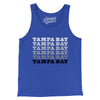 Tampa Bay Repeat Men/Unisex Tank Top-True Royal-Allegiant Goods Co. Vintage Sports Apparel