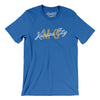 Kansas City Mo Overprinted Men/Unisex T-Shirt-True Royal-Allegiant Goods Co. Vintage Sports Apparel