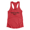 South Carolina Beer Women's Racerback Tank-Vintage Red-Allegiant Goods Co. Vintage Sports Apparel